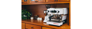 12-MONTHS FREE COFFEE WITH <br>EVERY LA MARZOCCO LINEA MINI