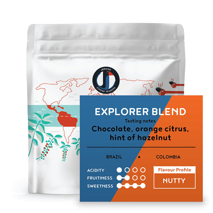Explorer Blend speciality coffee