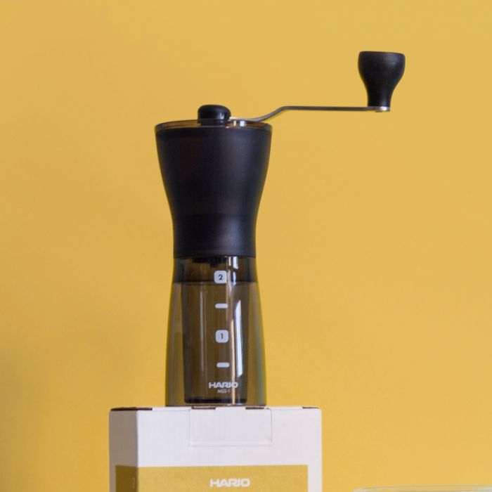 Hario ceramic coffee mill - mini-slim+