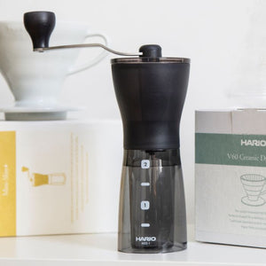 Hario ceramic coffee mill - mini-slim+