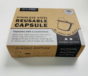 Sealpod reusable Nespresso capsules